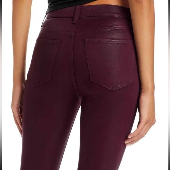 Joe's Jeans Women's Vineyard The Charlie Coated High Waist Ankle Skinny Jeans - Picture 3 of 14